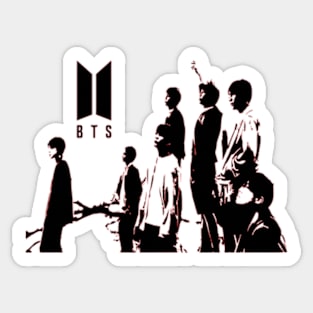 BTS Bangtan Boys Sticker